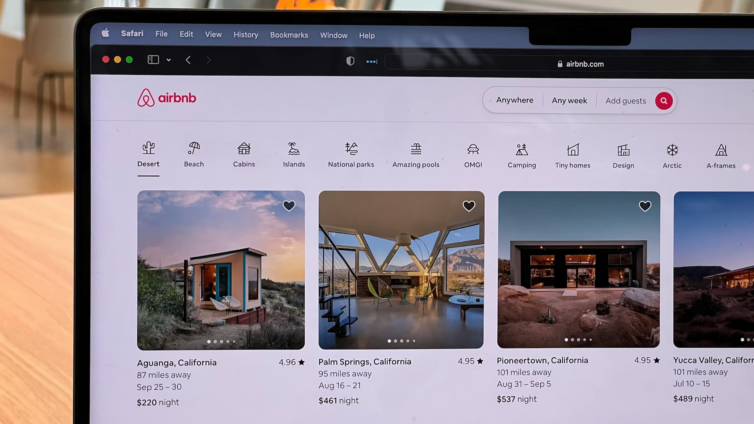 Airbnb example