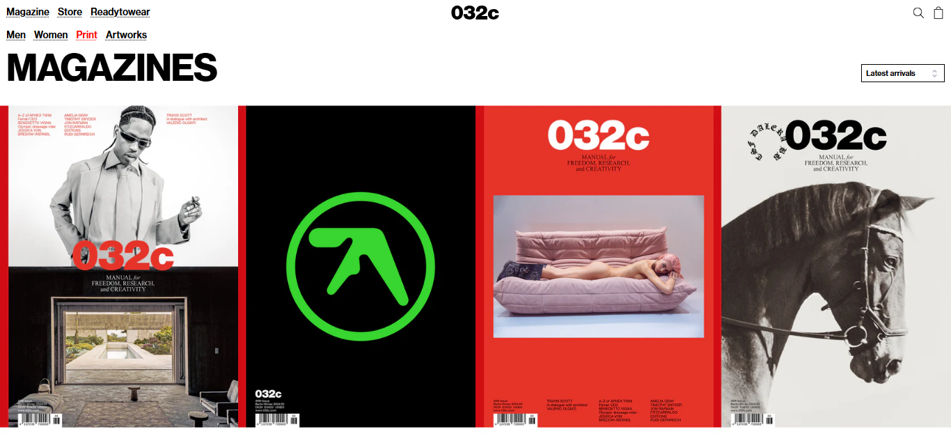 032C Web design