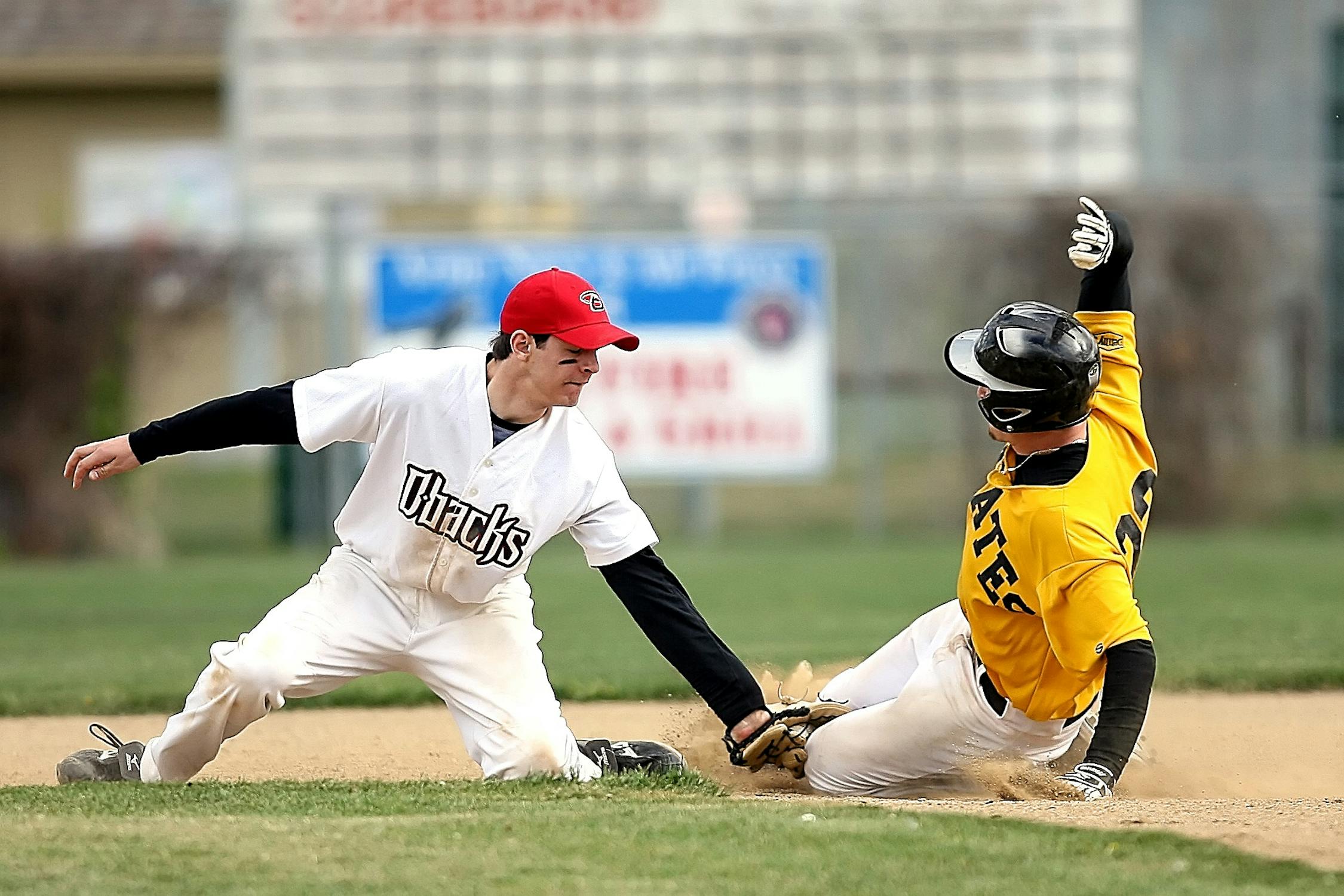 Home Run Baseball Player Illustration