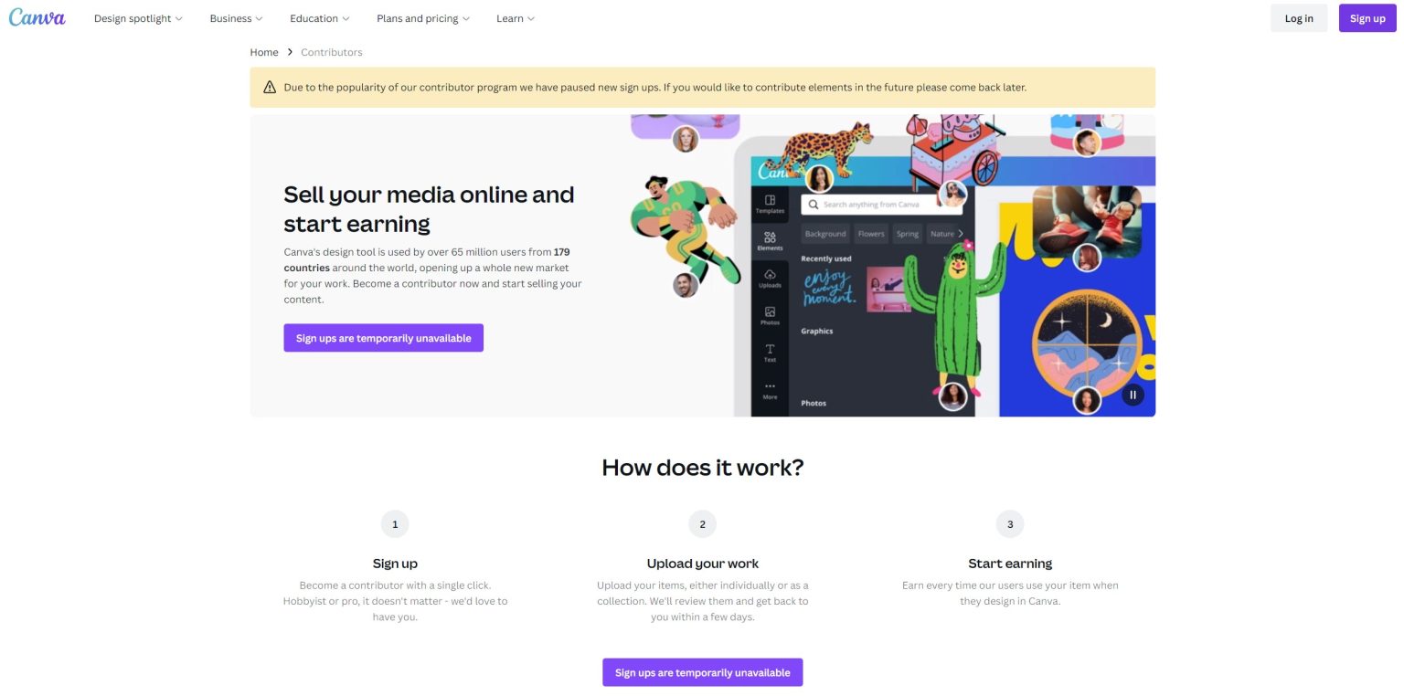 Unlock Income as Contributor