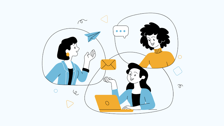 Client Communication Illustration