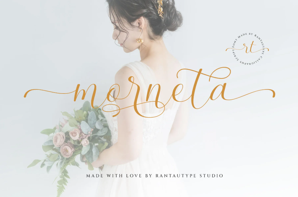 10. Morneta Calligraphy Script Font