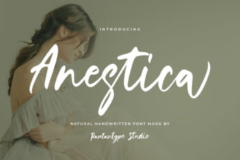Anestica Natural Handwritten Font