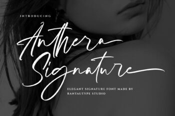 Anthera Signature Font