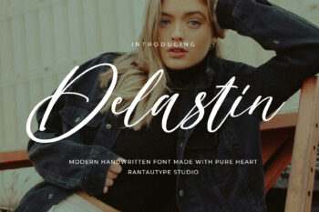 Delastin Modern Handwritten Font