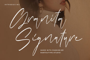 Granita Signature Font
