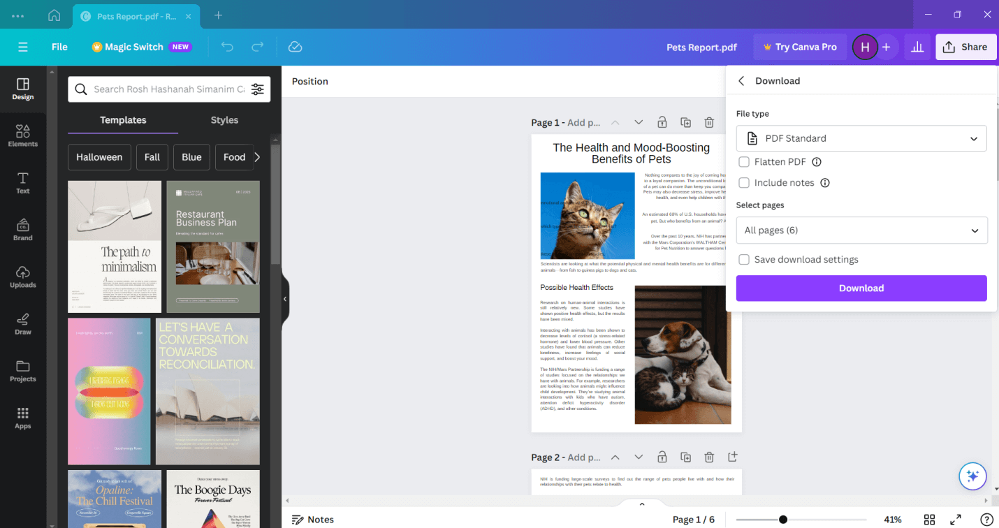 6. Make PDF Changes Instantly