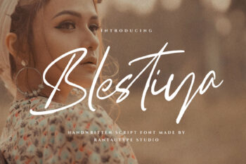 Blestiya Handwritten Script Font