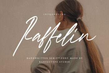Raffelin Handwritten Script Font