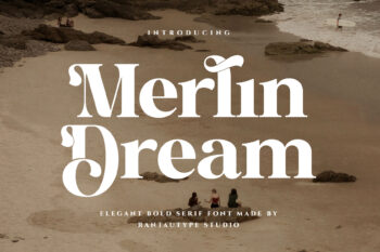 Merlin Dream Elegant Bold Serif Font