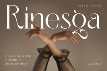Rinesga Classy Serif Font