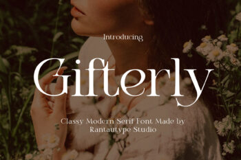 Gifterly Classy Modern Serif Font