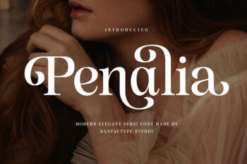 Penalia Modern Elegant Serif Font