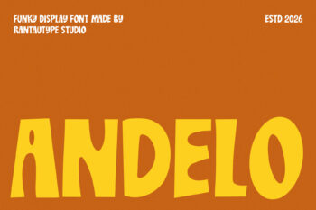 Andelo Funky Display Font