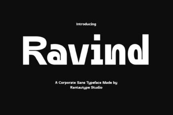 Ravind Corporate Typeface
