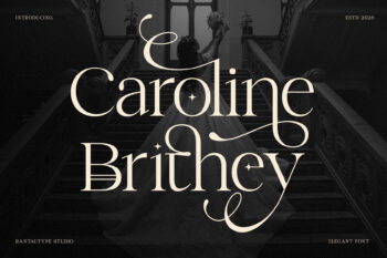 Caroline Britney Elegant Serif Font