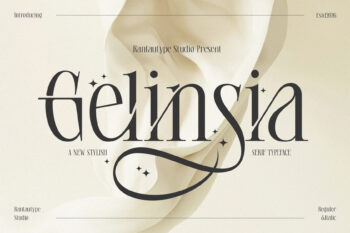 Gelinsia Elegant Stylish Serif Font