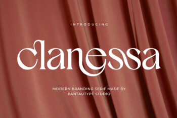 Clanessa Modern Branding Serif Font