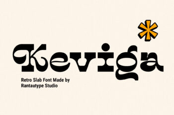 Keviga Slab Serif Font