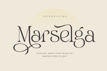 Marselga Elegant Serif Font