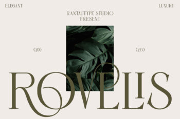 Rovelis Elegant Serif Font