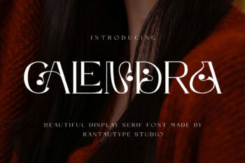 Calendra Beautiful Display Serif Font
