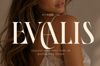 Evalis Elegant Serif Font