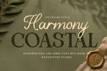 Harmony Coastal Font Duo
