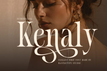 Kenaly Elegant Serif Font