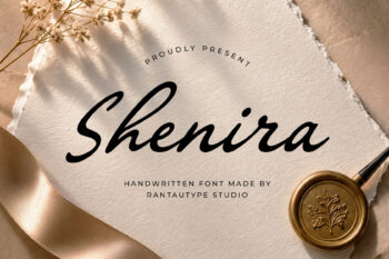 Shenira Hanwritten Font
