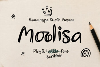 Moolisa Playful Scribble Font