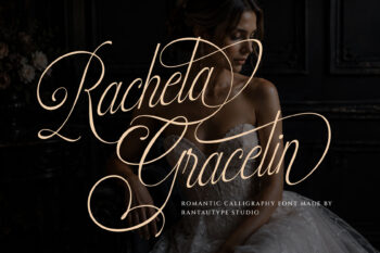 Rachela Gracelin Romantic Calligraphy Script Font