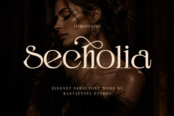 Secholia Elegant Serif Font