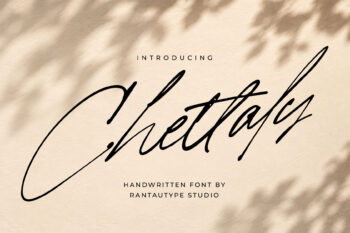 Chettaly Handwritten Font