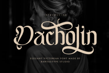 Dacholin Elegant Blackletter Font