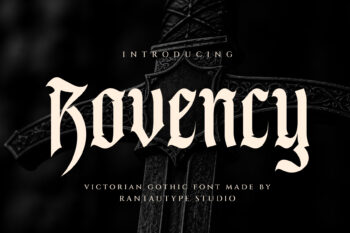Rovency Victorian Gothic Font